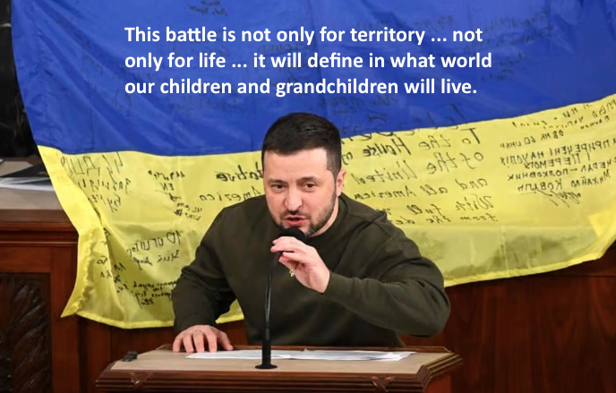 President Zelensky’s Speech to US Congress